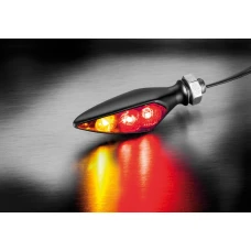 KELLERMANN RHOMBUS S DF ТЕМНИЙ ЧОРНИЙ ЗАДНЬОЇ ЛІВА** W/ STRONGLY ЗАТЕМНЕНА СТІКЛА