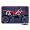 TECNOSEL (BLACKBIRD) КОМПЛЕКТ НАЛІПОК (OKLEIN) + ПОКРИВКА\/ПОКРИВКА NA СИДІННЯ HONDA CR 125 '91-'92, CR 250 '90-'91 REPLICA TEAM HONDA США '91 - зображення 3