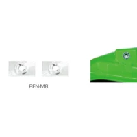 ACCEL 2023/04 ГАЙКИ ЗАДНЬОГО КРИЛА KAWASAKI KX 250F '21-, KX 450F '19-, (2 ШТУКИ.)