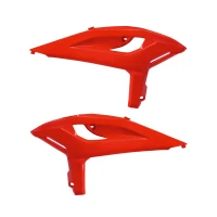 POLISPORT КРИШКИ РАДІАТОРА BETA RR 2T/4T RR X-PRO '25; RR RACE '25 КОЛІР CZERWNY