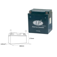 LANDPORT АКУМУЛЯТОР YTX30L 12V 30AH 166X125X175 BEZOBSLUGOWY - ZALANY (2)