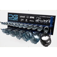PROMX КОМПЛЕКТ ВІШАЛКА ХОМУТІВ SLIMAKOWYCH 12 MM - DGC / WM 12 MM  161 ШТУКИ  НАБІР  ( 161 EL. )