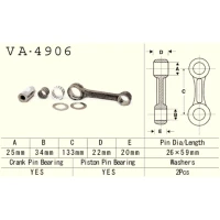 VESRAH 2026/03 ШАТУН KAWASAKI JS 750 '92-'95 (СКУТЕР ВОДИ) (MADE IN JAPAN)