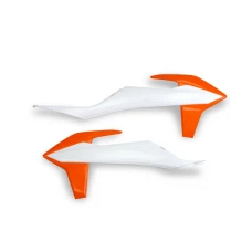 UFO КРИШКИ РАДІАТОРА KTM SX/SXF(SX-F) 125/150/250/350/450 '19-'22, EXC 125 '20-'21, EXC/EXCF(EXC-F) 150/250/300/350/450/500 '20-2023 КОЛІР OEM (КОЛІР ПОМАРАНЧ)