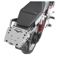 KAPPA 2024/06 СТЕЛАЖ БАГАЖНИКА ЦЕНТРАЛЬНОГО (ANODOWANE АЛЮМІНІЙ) MOTO GUZZI V 85 TT '24- АЛЮМІНІЙ MONOKEY