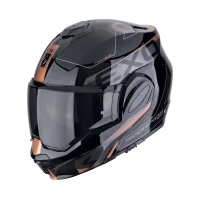 SCORPION ШОЛОМ EXO-TECH EVO TRAVELLER BLACK-COPPER L