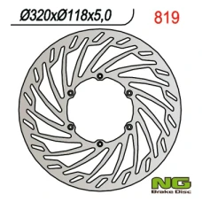 NG ДИСК ТОРМОЗНИЙ ПЕРІД SUZUKI RM/RMZ/DRZ/YZ/YZF (320X118X5) SUPERMOTO 320MM