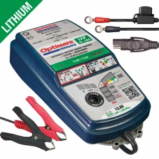 OPTIMATE ЗАРЯДНИЙ ПРИСТРІЙ АКУМУЛЯТОР OPTIMATE LITHIUM 4S 12.8V / 13.2V, 10A, 3-120AH, LIFEPO4 / LFP, SAE (EL)