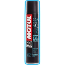 MOTUL E9 WASH WAX SPRAY 400ML (ОЧИСТКА I ЗАХИСТ ЛАКУ)