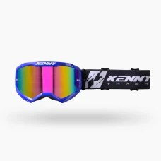KENNY RACING ОКУЛЯРИ TRACK KOMBAT +  РОЗМІР BLUE КОЛІР СИНІЙ СКЛО ЗЕРКАЛО IRIDIUM