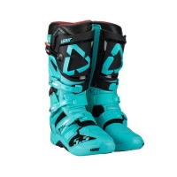 LEATT (АКЦІЯ 2023) ВЗУТТЯ CROSS 5.5 FLEXLOCK BOOTS FUEL КОЛІР СИНІЙ/ЧОРНИЙ РОЗМІР 44.5 / 29 CM
