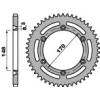 CHT ЗІРОЧКА ЗАД 808 47 (828-47) SUZUKI DR 800 BIG 91-93 (SR43B) (JTR828.47)* (LANC. 520) - зображення 1