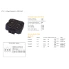 DZE РЕГУЛЯТОР НАПРУГИ KAWASAKI KLF300 BAYOU 88-02 (21066-1089) KEF300 LAKOTA '95-'03 (SH650A-12) - зображення 2