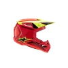 ALPINESTARS ШОЛОМ SM3 YOUTH FRAY RED\/YELLOW FLUO\/BLACK YL 52-53CM - зображення 4