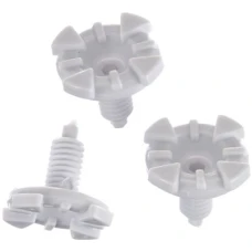 LEATT (2022/2023) ГВИНТИ КРІПЛЕННЯ DASZKA/SCREW KIT DO ШОЛОМ DBX/GPX 3.5/5.0/5.5/6.0/6.5 КОЛІР БІЛИЙ (ЗАПЧАСТИНИ ЗМІННІ)