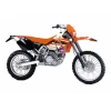 BLACKBIRD КОМПЛЕКТ НАЛІПОК (OKLEIN) KTM SX\/SX-F '98-'00, EXC\/EXC-F '98-'00 DREAM 5 КОЛІР КОЛІР ПОМАРАНЧ ЧОРНИЙ - зображення 1