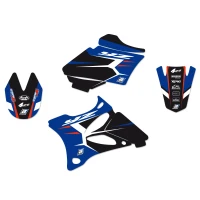 BLACKBIRD КОМПЛЕКТ НАЛІПОК (OKLEIN) YAMAHA YZ85 '02-'14 DREAM 4 КОЛІР СИНІЙ/ЧОРНИЙ