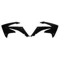 RACETECH КРИШКИ РАДІАТОРА HONDA CRF 450R (09-12), CRF 250R (10-13) КОЛІР ЧОРНИЙ (CVCRFNR0009) (HO04637001)