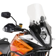 KAPPA СТІКЛО KTM 1190 ADVENTURE / 1190 ADVENTURE R (13-16), 1050 ADVENTURE (15-16) / 1090 ADVENTURE (17-19) 37 X 41 CM PRZEZROCZYSTA
