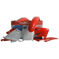 POLISPORT КОМПЛЕКТ ПЛАСТІКОВ HONDA CRF 250R '06-'07 КОЛІР CZERWONO БІЛИЙ