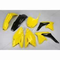 UFO КОМПЛЕКТ ПЛАСТІКОВ SUZUKI RMZ 450 '08-17 КОЛІР OEM '16 (ЖОВТИЙ/ЧОРНИЙ) (SU417E999)