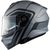 AMOQ ШОЛОМ MI100 PORTO BLACK\/GREY, M - зображення 3