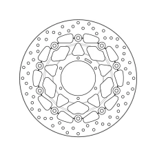 BREMBO SERIE ORO BRAKEDISC ПЛАВАЮЧИЙ