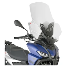 KAPPA 2023/10 СТІКЛО APRILIA SR 125/200 GT '22-'23 (74 X 61 CM) PRZEZROCZYSTA - POTRZEBNE КРІПЛЕННЯ D6711KITK