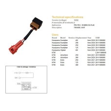 DZE JEDNOSTKA TRANSIL HUSQVARNA 125/200/250/401 SVARTPILEN '20-; KTM 125/250/390 DUKE/ADVENTURE '20- (TRANSIL)(OEM 28111096000)