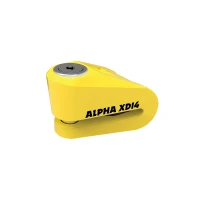 OXFORD БЛОК ТОРМОЗА ДИСКА ALPHA XD14, СТЕРЖЕНЬ 14MM КОЛІР ЖОВТИЙ