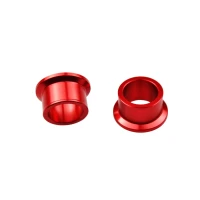 SCAR RACING ВТУЛКИ DYSTANSOWE КОЛЕСА ЗАДНЬОГО HONDA CRF 250R '04-'24 CRF 450R '02-'24 КОЛІР ЧЕРВОНИЙ