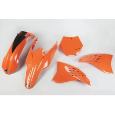 UFO КОМПЛЕКТ ПЛАСТІКОВ KTM SX/SXF '07-'10 КОЛІР КОЛІР ПОМАРАНЧ