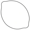WINDEROSA (VERTEX) ПРОКЛАДКА КРИШКИ КОМПЛЕКТА СЦЕПЛЕННЯ SUZUKI RM 125 (RM125) 92-07 (ОРИГІНАЛЬНІ) (ЗОВНІШНЯ) - зображення 1