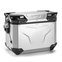 GIVI TREKKER OUTBACK EVO ANODIZED АЛЮМІНІЙ SIDE-CASE ПРАВОГО 48LTR, SOLD БЕЗ ЗАМОК