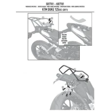 KAPPA СТЕЛАЖ БАГАЖНИКА ЦЕНТРАЛЬНОГО KTM DUKE 125/300/390 (11-15) ( БЕЗ ВІНІЛ )