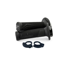 DOMINO ПЕРЕМИКАЧІ (GRIPY) ВИКЛЮЧЕНИЙ ROAD D-LOCK NA ОДНА ТРОС 2T (Z ADAPTERAMI ROLGAZU - KTM, HUSQVARNA, GASGAS, HONDA, KAWASAKI, SUZUKI, YAMAHA I ІНШІ) КОЛІР ЧОРНИЙ