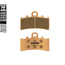 GALFER КОЛОДКИ ДИСКОВІ ТОРМОЗНІ KH606 KTM DUKE 12/200/390 11-13, BMW G 310GS/R 16- SPIEK METALICZNY (КОЛІР ЗОЛОТИЙ) STREET ПЕРІД