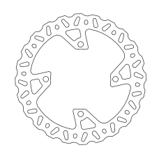 MOTO-MASTER АКЦІЯ ДИСК ТОРМОЗНИЙ ЗАД NITRO ЗАД 250MM KAWASAKI KXF 450 '19 -