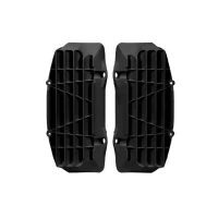 RACETECH 2023/10 КРИШКИ (РЕШІТКИ) WLOTOW РАДІАТОРІВ KTM EXC/ECF 17-18, SXF 16-18, SX 17-18 КОЛІР ЧОРНИЙ (8457900001)