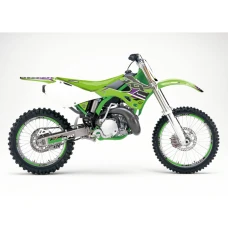 BLACKBIRD КОМПЛЕКТ НАЛІПОК (OKLEIN) KAWASAKI KX 125/250 '99-'02 DREAM 5 КОЛІР ЗЕЛЕНИЙ ЧОРНИЙ