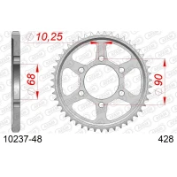 AFAM 2026/04 ШЕСТЕРНЯ ЗАД 4733 48 HONDA CB 125R '18-'21 (JTR1222.48) (LANC. 428)