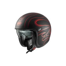 PREMIER HELMETS VINTAGE FR ЧЕРВОНА CHROMED BM L