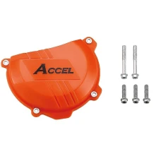 ACCEL ЗАХИСТ КРИШКИ КОМПЛЕКТА СЦЕПЛЕННЯ (ПЛАСТИКОВА) KTM SXF250 '13- , EXCF250 '14-, SXF350 '11-, EXCF350 '12-, КОЛІР КОЛІР ПОМАРАНЧ