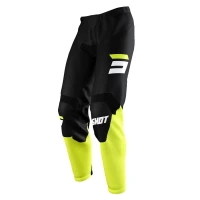 SHOT RACING ШТАНИ MOTO DEVO RAW BURST NEON ЖОВТИЙ КОЛІР CZARNY/ZOLTY/BIALY РОЗМІР 28