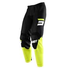 SHOT RACING ШТАНИ MOTO DEVO RAW BURST NEON ЖОВТИЙ КОЛІР CZARNY/ZOLTY/BIALY РОЗМІР 28