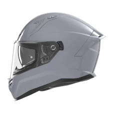 NOX ШОЛОМ INTEGRALNY (ПОВНИЙ FACE) Z БЛЕНДА N401 SOLID КОЛІР СІРИЙ БЛИСК РОЗМІР L