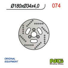 NG ДИСК ТОРМОЗНИЙ ПЕРІД SUZUKI СКУТЕР 50 (180X34X4) (3X10,5MM) KATANA 50 '97-'03, ADRESS 50 '95-'02