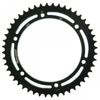 SUPERSPROX ЗІРОЧКА ЗАД 463 48 KAWASAKI KMX 125 '86-'03 (JTR463.48) (LANC. 428) КОЛІР ЧОРНИЙ СТАЛЬНИЙ
