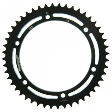 SUPERSPROX ЗІРОЧКА ЗАД 463 48 KAWASAKI KMX 125 '86-'03 (JTR463.48) (LANC. 428) КОЛІР ЧОРНИЙ СТАЛЬНИЙ