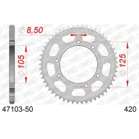 AFAM 2026/04 ШЕСТЕРНЯ ЗАД 4402 50 YAMAHA DT 50 '03-'06, MALAGUTI XTM, MRX, SMX (JTR1131.50) (LANC. 420)